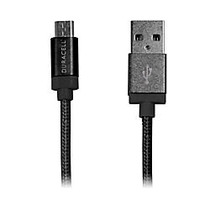 Duracell; Sync-And-Charge Micro USB Cable, 10', Black