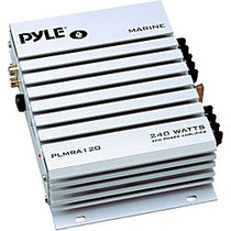 Pyle Hydra PLMRA120 Marine Amplifier - 140 W RMS - 240 W PMPO - 2 Channel - Class A