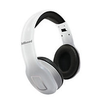 Billboard Bluetooth; Over-The-Ear Headphones, Silver