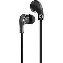 iHome Noise Isolating Earbuds With In-Line Microphone And Remote, Black
