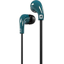 iHome Noise Isolating Earbuds With In-Line Microphone And Remote, Blue