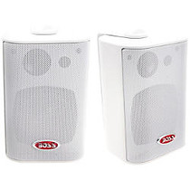 BOSS AUDIO MR4.3W Marine Enclosed System 4 inch; 3-way 200-watt Enclosed System Speakers