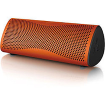 KEF MUO Speaker System - Portable - Battery Rechargeable - Wireless Speaker(s) - Sunset Orange