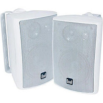 Namsung LU43PW 60 W RMS - 125 W PMPO Indoor/Outdoor Speaker - 3-way - 2 Pack - White