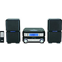 Naxa NS-438 Micro Hi-Fi System - 4 W RMS - Black