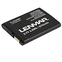 Lenmar; CLZ325M Lithium-Ion Cellular Phone Battery, 3.7 Volts, 670 mAh Capacity