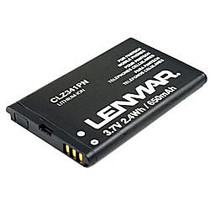 Lenmar; CLZ341PN Lithium-Ion Cellular Phone Battery, 3.7 Volts, 650 mAh Capacity