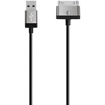 Belkin MIXIT&trade; ChargeSync 30-Pin Cable For iPhone, Black