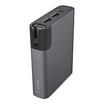 Belkin; MIXIT&trade; Power RockStar&trade; 6600 Battery Pack For USB Devices, Gray