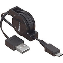 Duracell; Retractable USB Sync & Charge Cable