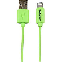 StarTech.com 1m (3ft) Green Apple 8-pin Lightning Connector to USB Cable for iPhone / iPod / iPad