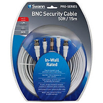 Swann In-Wall Fire Rated 50ft/15m BNC Cable