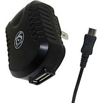Symtek USB AC Charger with Micro USB Connector