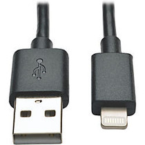 Tripp Lite 10in Lightning USB/Sync Charge Cable for Apple Iphone / Ipad Black 10 inch;