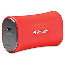 Verbatim Portable Power Pack, 2200mAh - Red