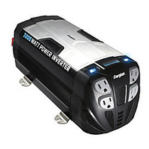 Energizer; 3,000W Power Inverter, 12V, 4 7/8 inch; x 5 11/16 inch; x 13 3/16 inch;, Black