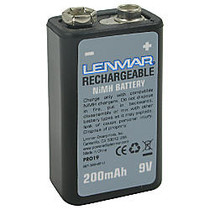 Lenmar; Nickel Metal-Hydride 9-Volt NoMem Battery, 200mAh