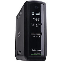 CyberPower PFC SineWave Series CP1350PFCLCD 10-Outlet Uninterruptible Power Supply, 1,350VA/810 Watts