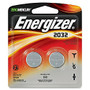 Energizer; 3-Volt Lithium Coin Batteries, Pack Of 2