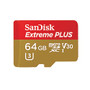 SanDisk Extreme; PLUS microSDHC&trade; Memory Card, 64GB