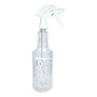 Big 3 Packaging PAK-IT Spray Bottle, Wash-It Waterless Vehicle Wash, 32 Oz, White/Clear
