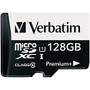 Verbatim 128GB PremiumPlus 533X microSDXC Memory Card with Adapter, UHS-I Class 10
