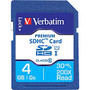 Verbatim 4GB Premium SDHC Memory Card, UHS-I Class 10