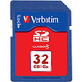 Verbatim; Secure Digital High Capacity (SDHC&trade;) Memory Card, 32GB