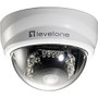 LevelOne H.264 2-Mega Pixel FCS-4101 10/100 Mbps P/T PoE Mini Dome Network Camera w/IR