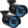 Night Owl AHD 720p Indoor/Outdoor Security Bullet Camera With Night Vision, Pack Of 2