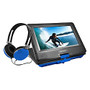 Ematic EPD116 Portable DVD Player - 10 inch; Display - 1024 x 600 - Blue