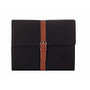 Kyasi Belt Buckle Folio Case And Stand For iPad; 2, iPad 3rd Generation And iPad With Retina Display, Black, KYBBIP2C2