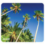 Allsop; Naturesmart&trade; Mouse Pad, 8.5 inch; x 8 inch;, Palm Trees, Blue/Green