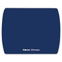 Fellowes Microban Ultra Thin Mouse Pad - 7 inch; x 9 inch; x 0.1 inch; Dimension - Sapphire