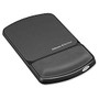 Fellowes Mouse Pad/Wrist Support with Microban Protection, Graphite