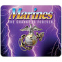 Integrity Mouse Pad, 8 inch; x 9.5 inch;, Marines Purple Lightning, Pack Of 6