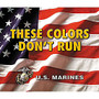 Integrity Mouse Pad, 9 inch; x 8.5 inch;, Marines American Flag, Pack Of 6