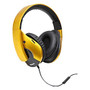 SYBA Multimedia Oblanc SHELL210 Saffron Yellow Subwoofer Headphone w/In-line Microphone