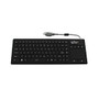 Seal Shield Touch Glow&trade; Waterproof Keyboard, Black, S90PG2
