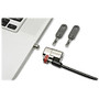 SKILCRAFT; Master Keyed Laptop Lock Set, 60 inch;, Gray, Carton Of 10 (AbilityOne 5340-01-630-4194)