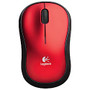 Logitech; M185 Wireless Mouse, Red