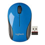 Logitech; M187 Wireless Mini Optical Mouse, Blue