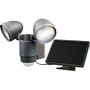 Maxsa Dual Head Solar LED Spotlight - Dark Bronze