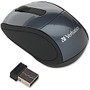 Verbatim Wireless Mini Travel Mouse, Graphite
