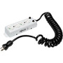 Tripp Lite Power Strip Hospital Medical 4 Outlet UL1363A 3'-10' Coiled Cord