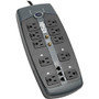 Tripp Lite Surge Protector 120V 10 Outlet RJ11 Coax 8' Cord 3345 Joule