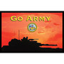 California Color Products Army Door Mat, 24 inch; x 36 inch;, Tank At Sundown, Pack Of 3