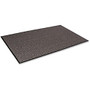 Crown Mats Oxford Elite Loop-Pile Wiper/Scraper Mat - Floor - 72 inch; Length x 48 inch; Width x 0.38 inch; Thickness - Rectangle - Loop-Pile - Olefin - Black, Brown