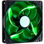 CoolerMaster 120mm SickleFlow 120 Green LED Case Fan