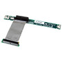 StarTech.com PCI Express x4 Left Slot Riser Adapter Card with 7cm Flexible Cable